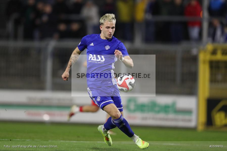 Stadion am Schönbusch, Aschaffenburg, 31.10.2025, sport, action, Fussball, BFV, 16. Spieltag, Regionalliga Bayern, TSV, SVA, TSV Buchbach, SV Viktoria Aschaffenburg - Bild-ID: 2519970