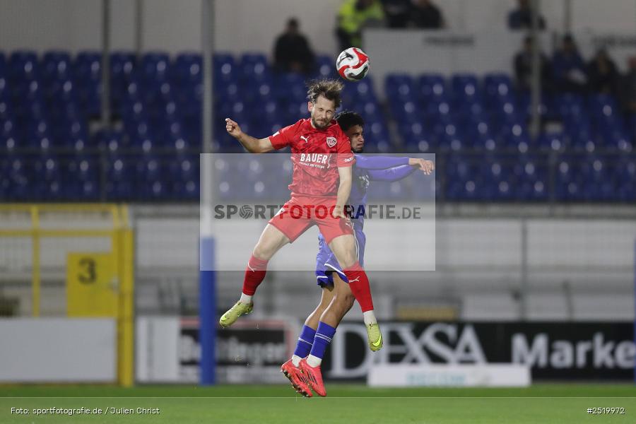 Stadion am Schönbusch, Aschaffenburg, 31.10.2025, sport, action, Fussball, BFV, 16. Spieltag, Regionalliga Bayern, TSV, SVA, TSV Buchbach, SV Viktoria Aschaffenburg - Bild-ID: 2519972