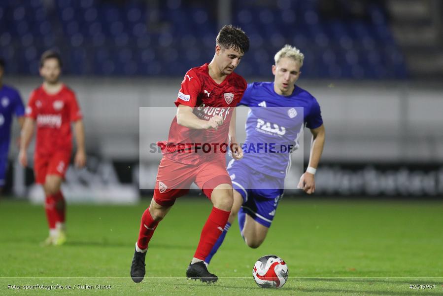 Stadion am Schönbusch, Aschaffenburg, 31.10.2025, sport, action, Fussball, BFV, 16. Spieltag, Regionalliga Bayern, TSV, SVA, TSV Buchbach, SV Viktoria Aschaffenburg - Bild-ID: 2519991