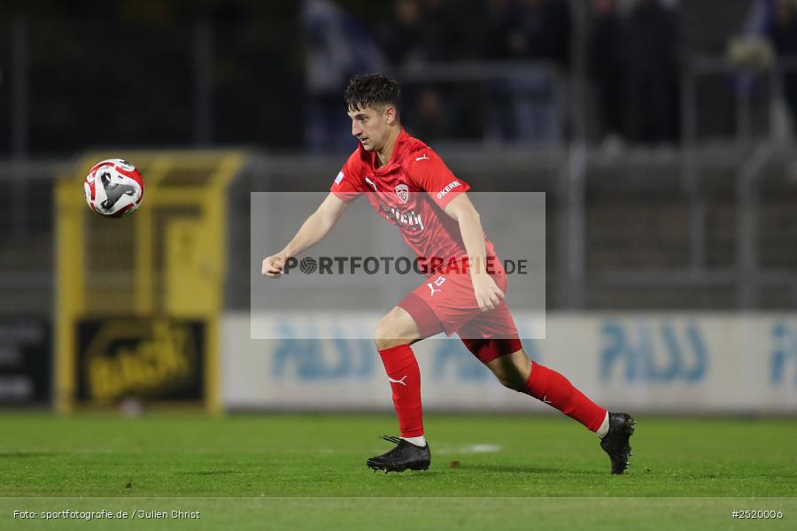 Stadion am Schönbusch, Aschaffenburg, 31.10.2025, sport, action, Fussball, BFV, 16. Spieltag, Regionalliga Bayern, TSV, SVA, TSV Buchbach, SV Viktoria Aschaffenburg - Bild-ID: 2520006