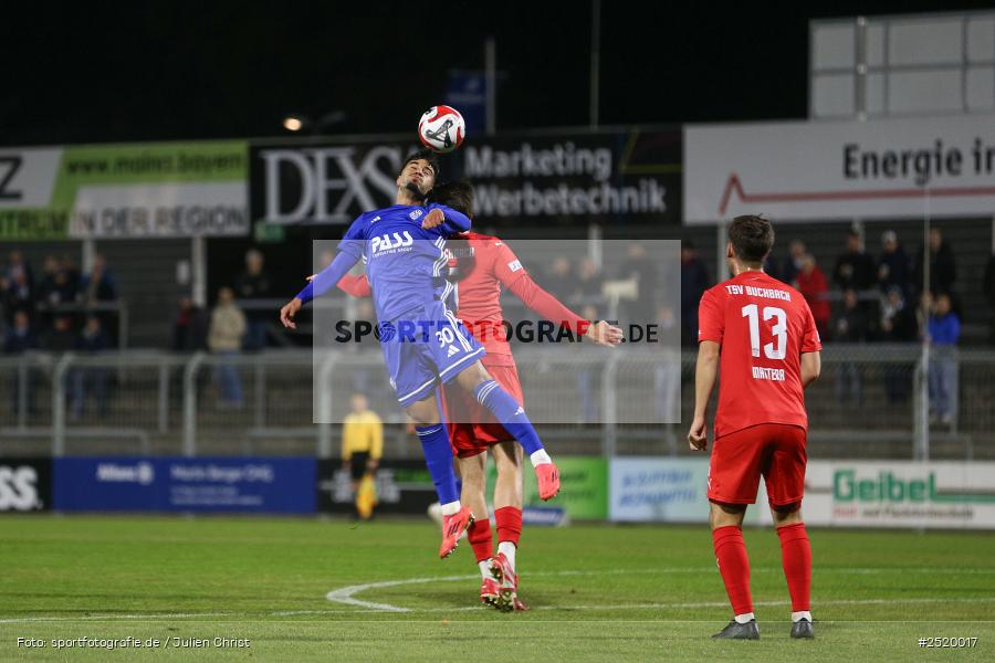 sport, action, TSV Buchbach, TSV, Stadion am Schönbusch, SVA, SV Viktoria Aschaffenburg, Regionalliga Bayern, Fussball, BFV, Aschaffenburg, 31.10.2025, 16. Spieltag - Bild-ID: 2520017