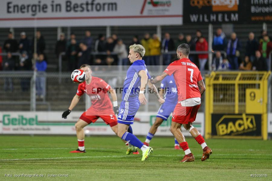 sport, action, TSV Buchbach, TSV, Stadion am Schönbusch, SVA, SV Viktoria Aschaffenburg, Regionalliga Bayern, Fussball, BFV, Aschaffenburg, 31.10.2025, 16. Spieltag - Bild-ID: 2520018