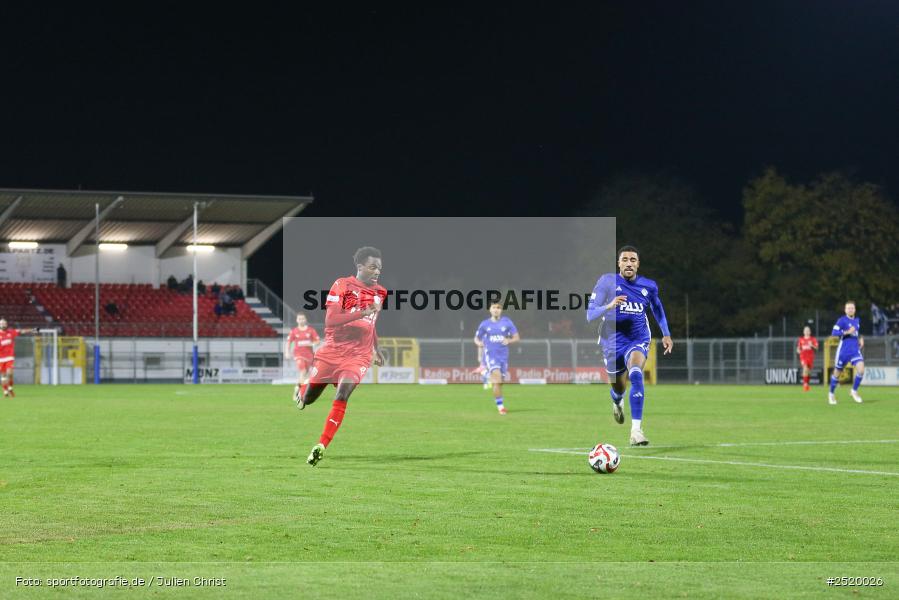 sport, action, TSV Buchbach, TSV, Stadion am Schönbusch, SVA, SV Viktoria Aschaffenburg, Regionalliga Bayern, Fussball, BFV, Aschaffenburg, 31.10.2025, 16. Spieltag - Bild-ID: 2520026