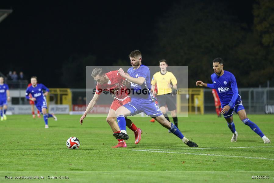 sport, action, TSV Buchbach, TSV, Stadion am Schönbusch, SVA, SV Viktoria Aschaffenburg, Regionalliga Bayern, Fussball, BFV, Aschaffenburg, 31.10.2025, 16. Spieltag - Bild-ID: 2520043