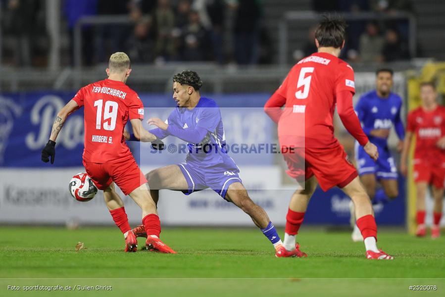 sport, action, TSV Buchbach, TSV, Stadion am Schönbusch, SVA, SV Viktoria Aschaffenburg, Regionalliga Bayern, Fussball, BFV, Aschaffenburg, 31.10.2025, 16. Spieltag - Bild-ID: 2520078