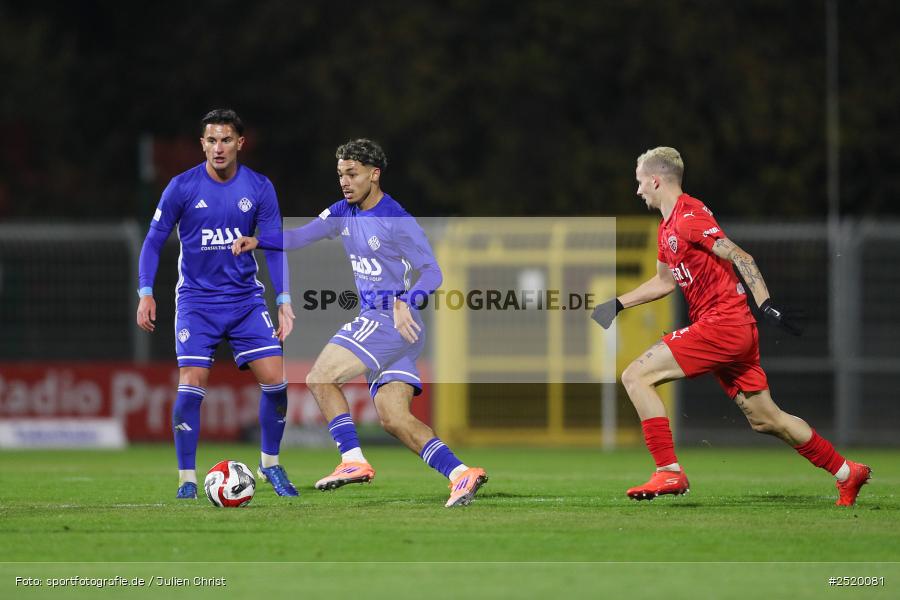 sport, action, TSV Buchbach, TSV, Stadion am Schönbusch, SVA, SV Viktoria Aschaffenburg, Regionalliga Bayern, Fussball, BFV, Aschaffenburg, 31.10.2025, 16. Spieltag - Bild-ID: 2520081