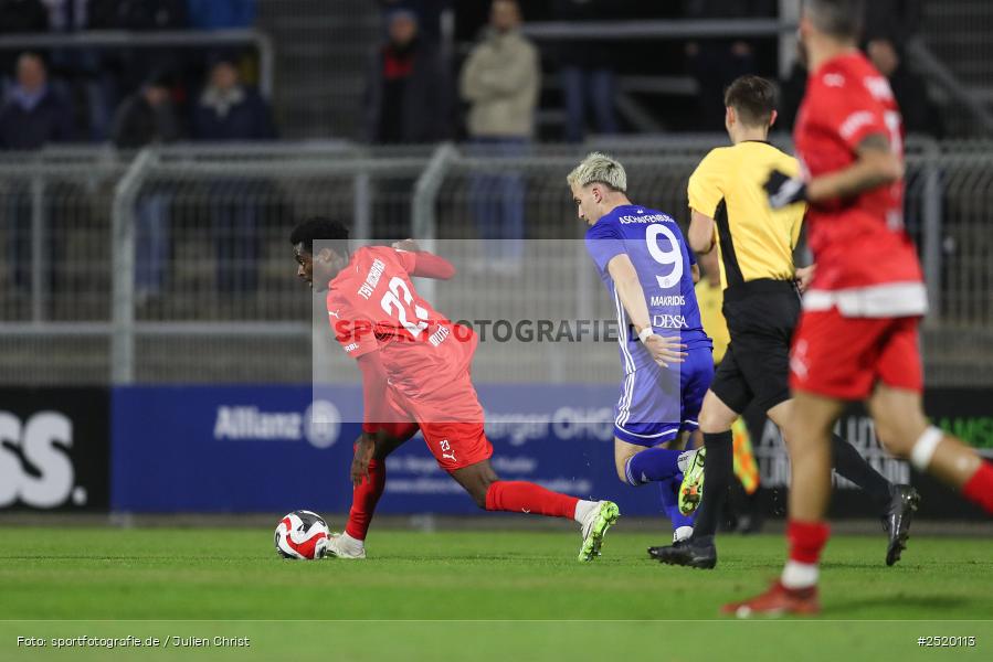 sport, action, TSV Buchbach, TSV, Stadion am Schönbusch, SVA, SV Viktoria Aschaffenburg, Regionalliga Bayern, Fussball, BFV, Aschaffenburg, 31.10.2025, 16. Spieltag - Bild-ID: 2520113
