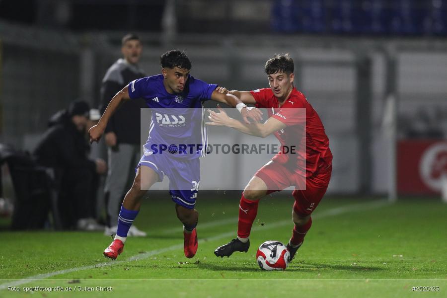 sport, action, TSV Buchbach, TSV, Stadion am Schönbusch, SVA, SV Viktoria Aschaffenburg, Regionalliga Bayern, Fussball, BFV, Aschaffenburg, 31.10.2025, 16. Spieltag - Bild-ID: 2520123