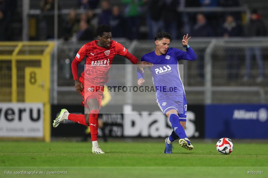 sport, action, TSV Buchbach, TSV, Stadion am Schönbusch, SVA, SV Viktoria Aschaffenburg, Regionalliga Bayern, Fussball, BFV, Aschaffenburg, 31.10.2025, 16. Spieltag - Bild-ID: 2520157
