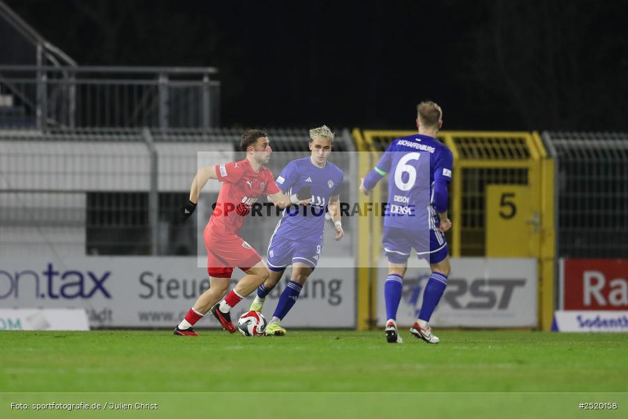 sport, action, TSV Buchbach, TSV, Stadion am Schönbusch, SVA, SV Viktoria Aschaffenburg, Regionalliga Bayern, Fussball, BFV, Aschaffenburg, 31.10.2025, 16. Spieltag - Bild-ID: 2520158