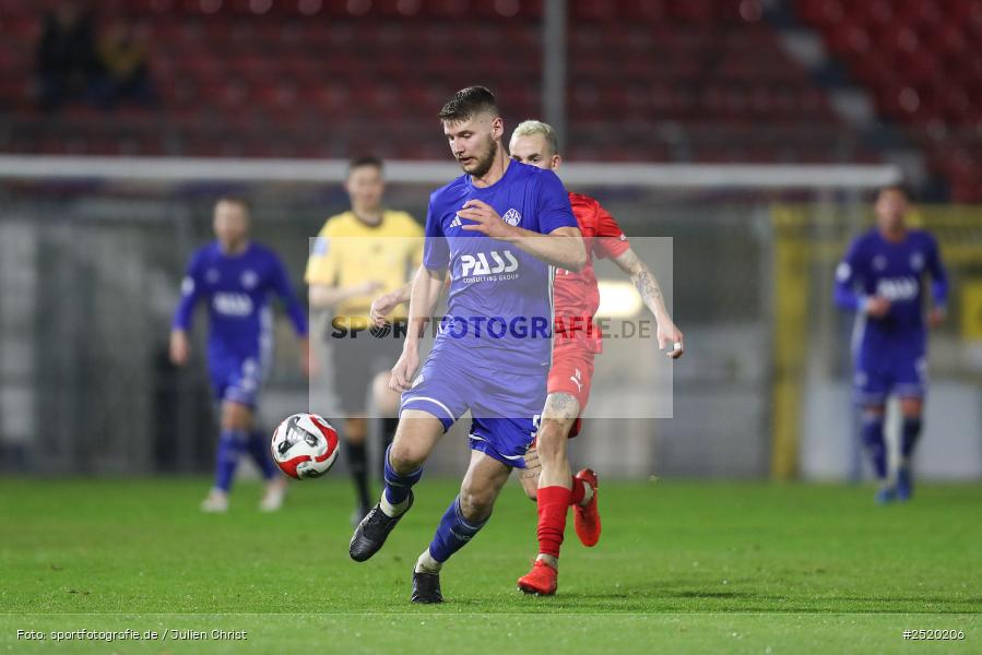 sport, action, TSV Buchbach, TSV, Stadion am Schönbusch, SVA, SV Viktoria Aschaffenburg, Regionalliga Bayern, Fussball, BFV, Aschaffenburg, 31.10.2025, 16. Spieltag - Bild-ID: 2520206
