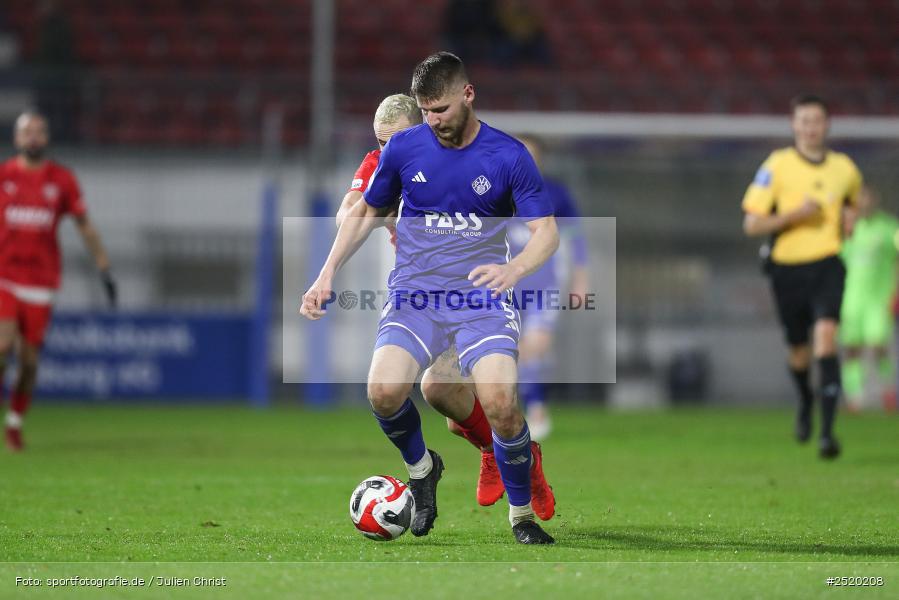 sport, action, TSV Buchbach, TSV, Stadion am Schönbusch, SVA, SV Viktoria Aschaffenburg, Regionalliga Bayern, Fussball, BFV, Aschaffenburg, 31.10.2025, 16. Spieltag - Bild-ID: 2520208