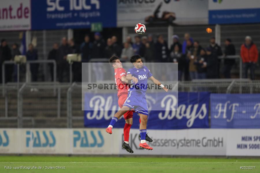 sport, action, TSV Buchbach, TSV, Stadion am Schönbusch, SVA, SV Viktoria Aschaffenburg, Regionalliga Bayern, Fussball, BFV, Aschaffenburg, 31.10.2025, 16. Spieltag - Bild-ID: 2520217