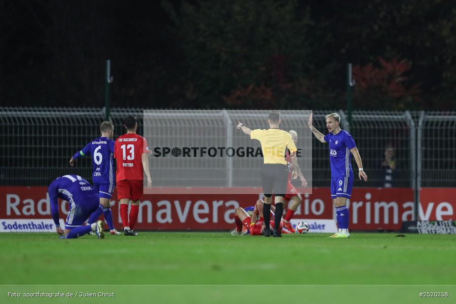 sport, action, TSV Buchbach, TSV, Stadion am Schönbusch, SVA, SV Viktoria Aschaffenburg, Regionalliga Bayern, Fussball, BFV, Aschaffenburg, 31.10.2025, 16. Spieltag - Bild-ID: 2520238