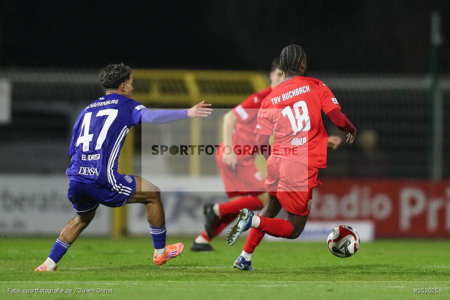 sport, action, TSV Buchbach, TSV, Stadion am Schönbusch, SVA, SV Viktoria Aschaffenburg, Regionalliga Bayern, Fussball, BFV, Aschaffenburg, 31.10.2025, 16. Spieltag - Bild-ID: 2520256