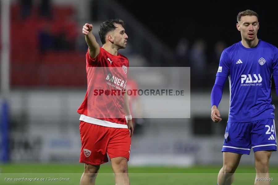sport, action, TSV Buchbach, TSV, Stadion am Schönbusch, SVA, SV Viktoria Aschaffenburg, Regionalliga Bayern, Fussball, BFV, Aschaffenburg, 31.10.2025, 16. Spieltag - Bild-ID: 2520263