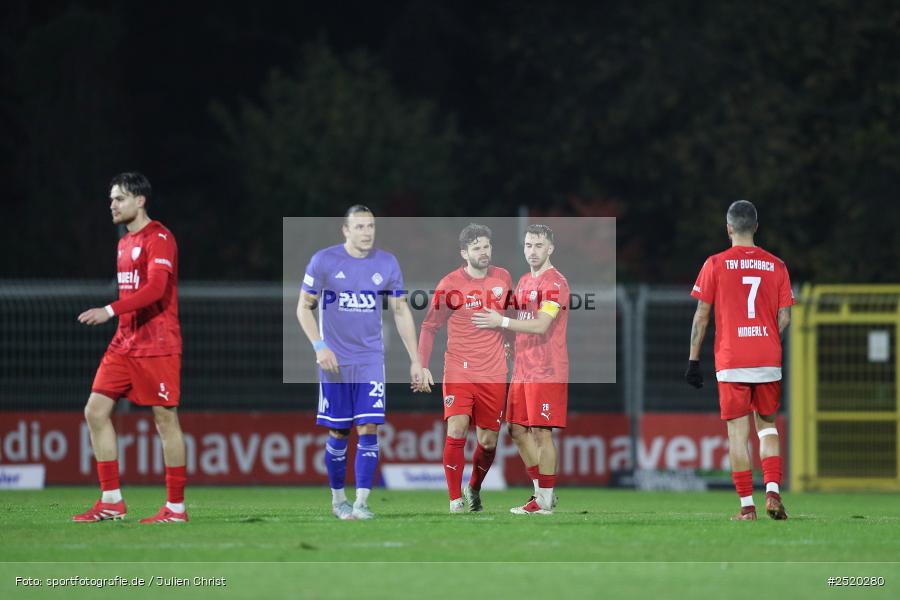 sport, action, TSV Buchbach, TSV, Stadion am Schönbusch, SVA, SV Viktoria Aschaffenburg, Regionalliga Bayern, Fussball, BFV, Aschaffenburg, 31.10.2025, 16. Spieltag - Bild-ID: 2520280