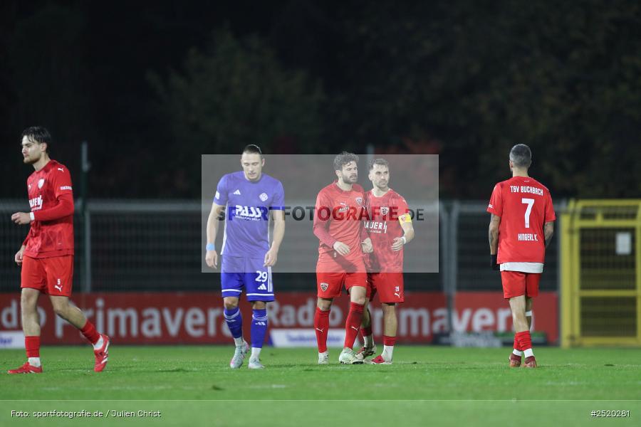 sport, action, TSV Buchbach, TSV, Stadion am Schönbusch, SVA, SV Viktoria Aschaffenburg, Regionalliga Bayern, Fussball, BFV, Aschaffenburg, 31.10.2025, 16. Spieltag - Bild-ID: 2520281