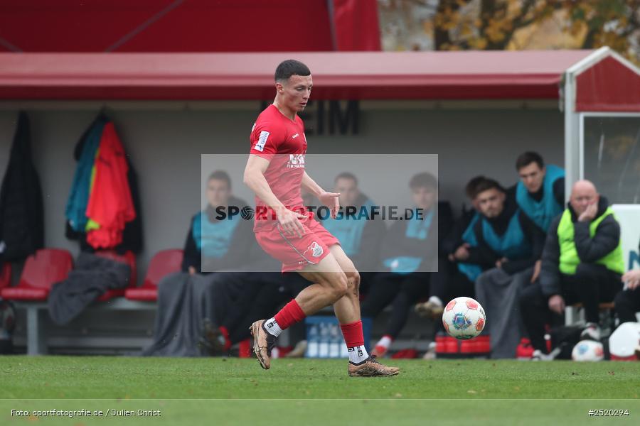 NGN Arena, Aubstadt, 01.11.2025, sport, action, Fussball, BFV, 16. Spieltag, Regionalliga Bayern, TSV, AUB, TSV Schwaben Augsburg, TSV Aubstadt - Bild-ID: 2520294