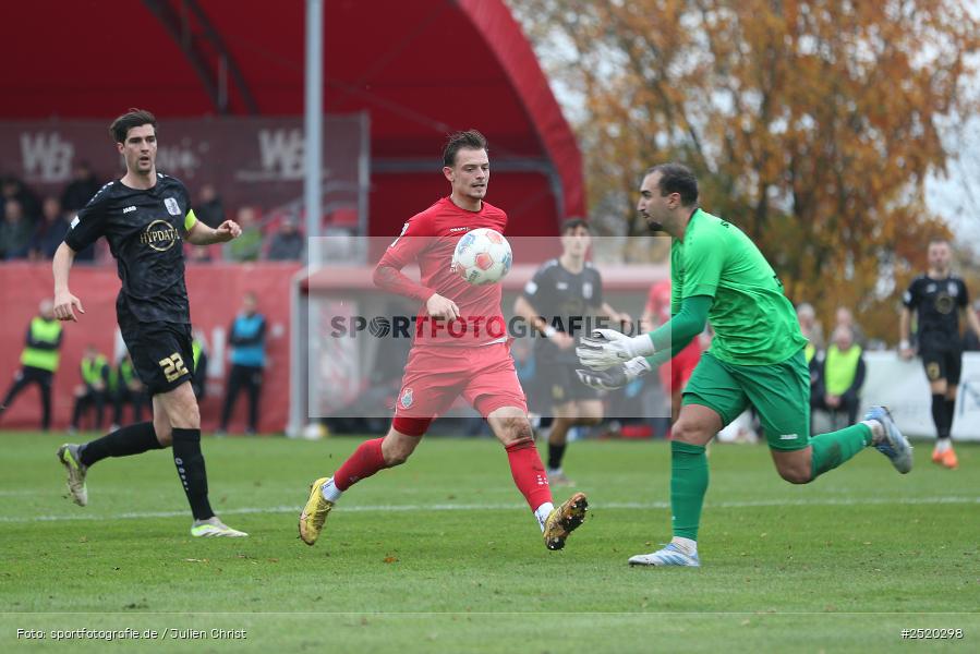 NGN Arena, Aubstadt, 01.11.2025, sport, action, Fussball, BFV, 16. Spieltag, Regionalliga Bayern, TSV, AUB, TSV Schwaben Augsburg, TSV Aubstadt - Bild-ID: 2520298