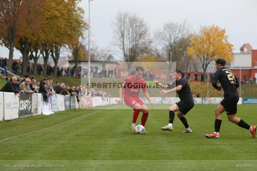 NGN Arena, Aubstadt, 01.11.2025, sport, action, Fussball, BFV, 16. Spieltag, Regionalliga Bayern, TSV, AUB, TSV Schwaben Augsburg, TSV Aubstadt - Bild-ID: 2520300
