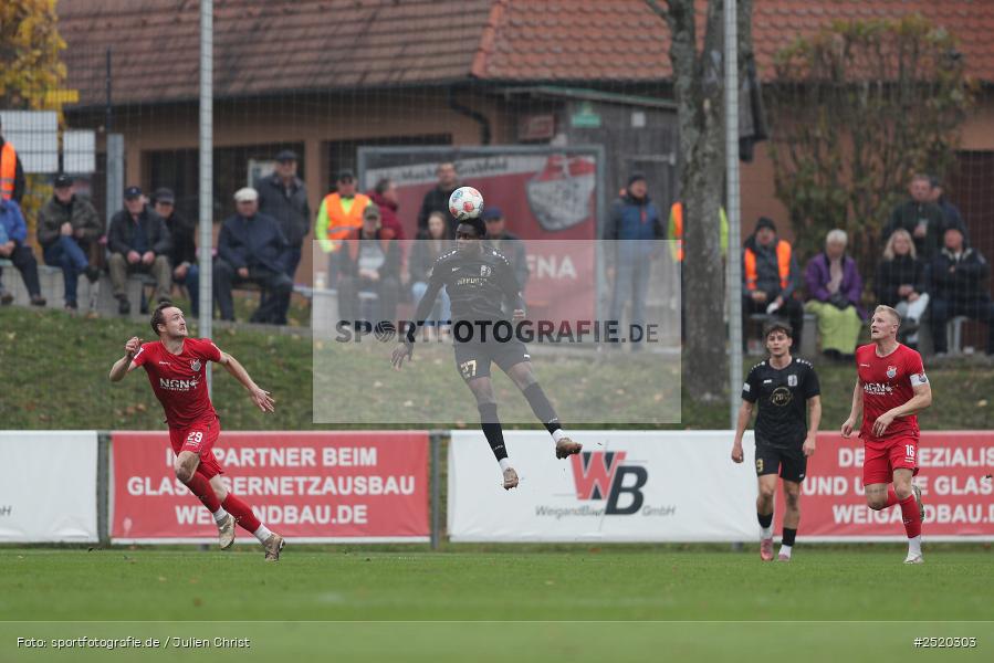 NGN Arena, Aubstadt, 01.11.2025, sport, action, Fussball, BFV, 16. Spieltag, Regionalliga Bayern, TSV, AUB, TSV Schwaben Augsburg, TSV Aubstadt - Bild-ID: 2520303