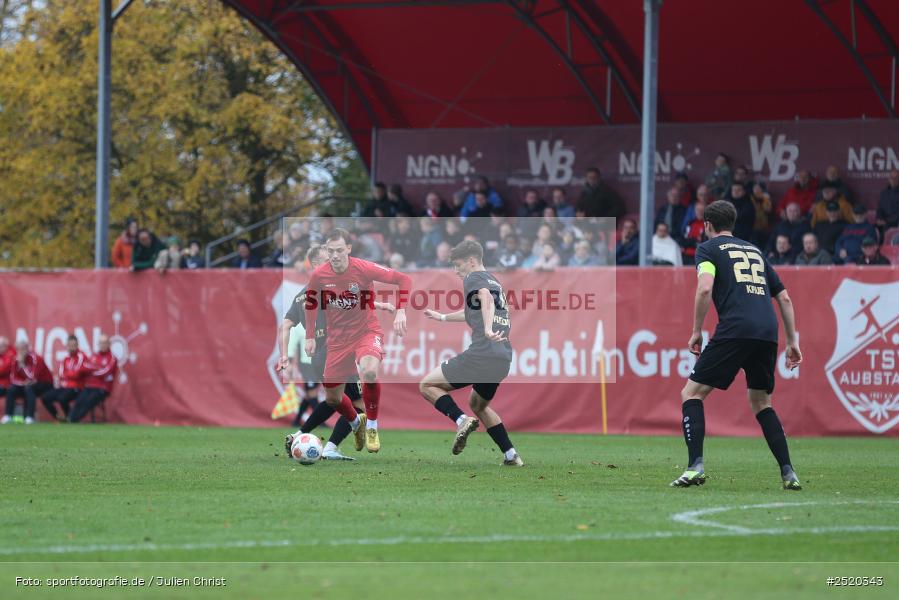 sport, action, TSV Schwaben Augsburg, TSV Aubstadt, TSV, Regionalliga Bayern, NGN Arena, Fussball, BFV, Aubstadt, AUB, 16. Spieltag, 01.11.2025 - Bild-ID: 2520343