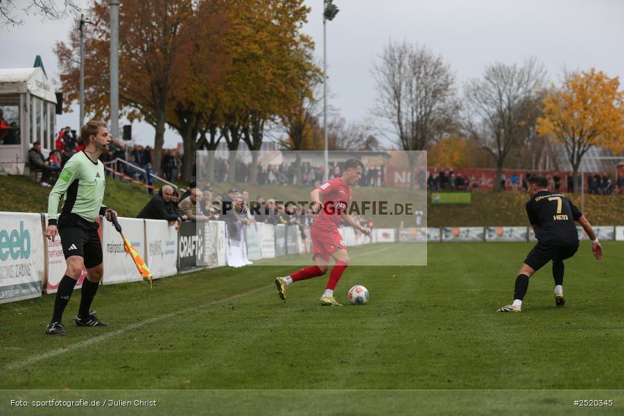 sport, action, TSV Schwaben Augsburg, TSV Aubstadt, TSV, Regionalliga Bayern, NGN Arena, Fussball, BFV, Aubstadt, AUB, 16. Spieltag, 01.11.2025 - Bild-ID: 2520345