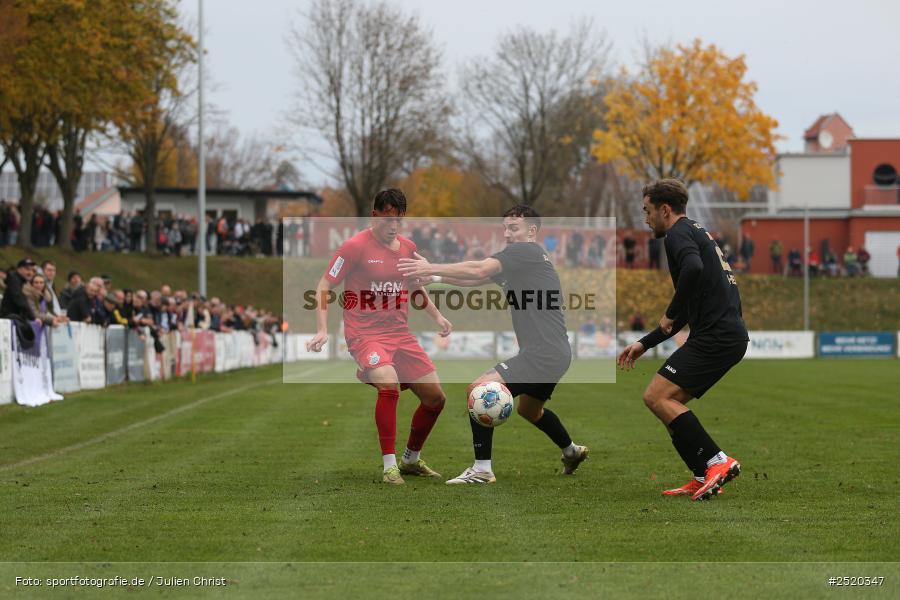sport, action, TSV Schwaben Augsburg, TSV Aubstadt, TSV, Regionalliga Bayern, NGN Arena, Fussball, BFV, Aubstadt, AUB, 16. Spieltag, 01.11.2025 - Bild-ID: 2520347