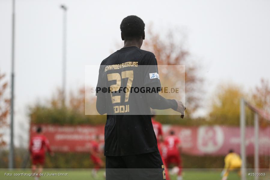 sport, action, TSV Schwaben Augsburg, TSV Aubstadt, TSV, Regionalliga Bayern, NGN Arena, Fussball, BFV, Aubstadt, AUB, 16. Spieltag, 01.11.2025 - Bild-ID: 2520353