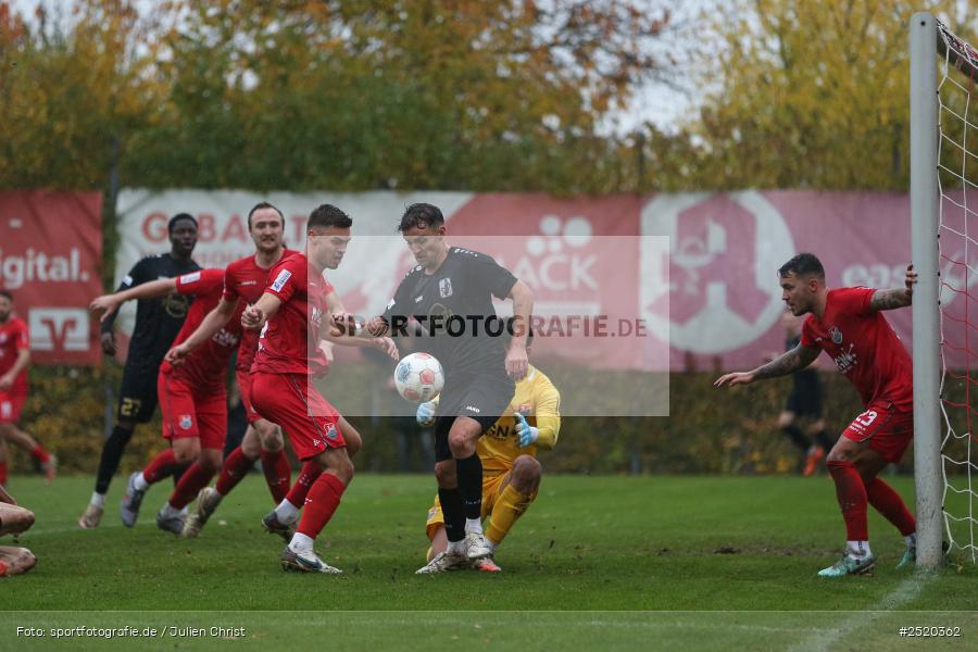 sport, action, TSV Schwaben Augsburg, TSV Aubstadt, TSV, Regionalliga Bayern, NGN Arena, Fussball, BFV, Aubstadt, AUB, 16. Spieltag, 01.11.2025 - Bild-ID: 2520362