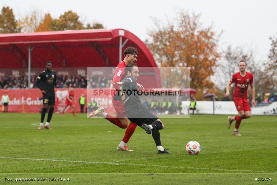 sport, action, TSV Schwaben Augsburg, TSV Aubstadt, TSV, Regionalliga Bayern, NGN Arena, Fussball, BFV, Aubstadt, AUB, 16. Spieltag, 01.11.2025 - Bild-ID: 2520378
