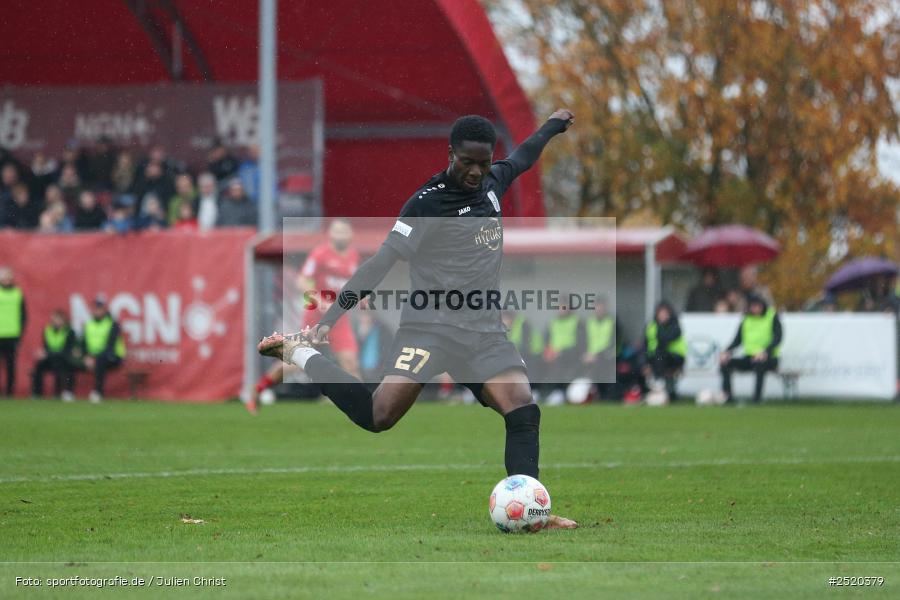 sport, action, TSV Schwaben Augsburg, TSV Aubstadt, TSV, Regionalliga Bayern, NGN Arena, Fussball, BFV, Aubstadt, AUB, 16. Spieltag, 01.11.2025 - Bild-ID: 2520379