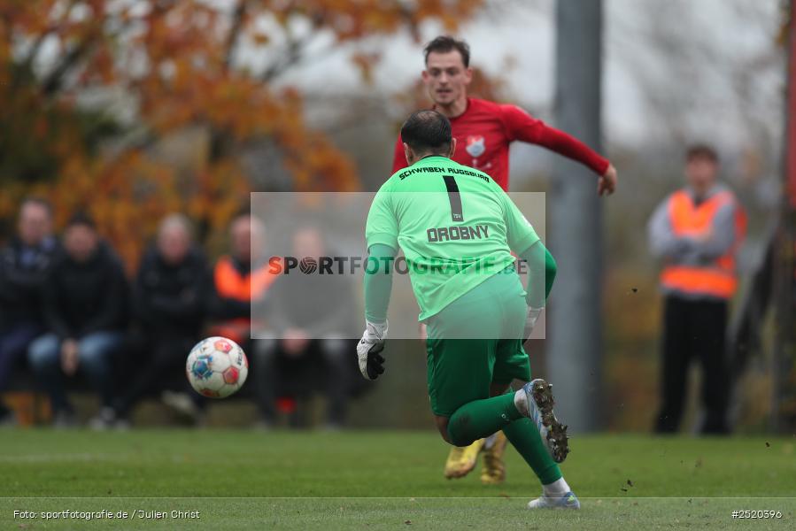 sport, action, TSV Schwaben Augsburg, TSV Aubstadt, TSV, Regionalliga Bayern, NGN Arena, Fussball, BFV, Aubstadt, AUB, 16. Spieltag, 01.11.2025 - Bild-ID: 2520396