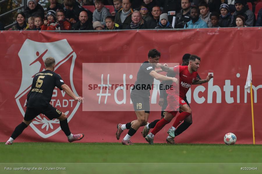 sport, action, TSV Schwaben Augsburg, TSV Aubstadt, TSV, Regionalliga Bayern, NGN Arena, Fussball, BFV, Aubstadt, AUB, 16. Spieltag, 01.11.2025 - Bild-ID: 2520434