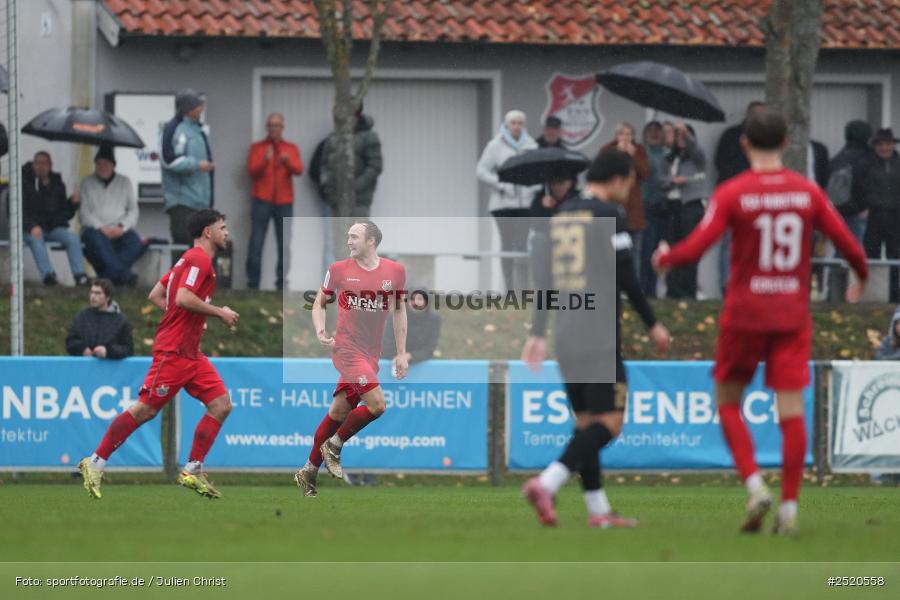 sport, action, TSV Schwaben Augsburg, TSV Aubstadt, TSV, Regionalliga Bayern, NGN Arena, Fussball, BFV, Aubstadt, AUB, 16. Spieltag, 01.11.2025 - Bild-ID: 2520558