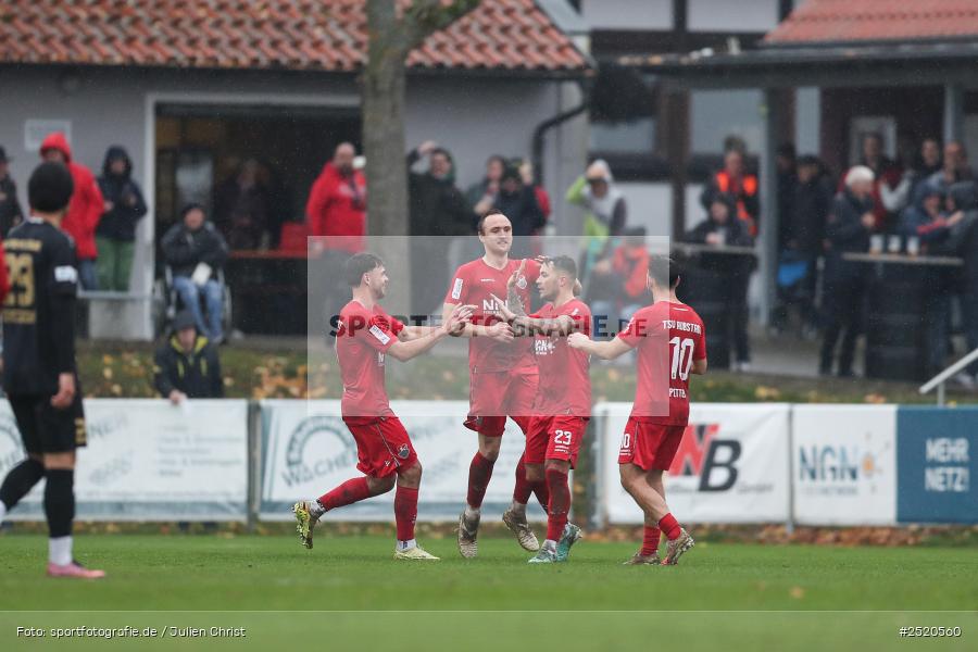 sport, action, TSV Schwaben Augsburg, TSV Aubstadt, TSV, Regionalliga Bayern, NGN Arena, Fussball, BFV, Aubstadt, AUB, 16. Spieltag, 01.11.2025 - Bild-ID: 2520560