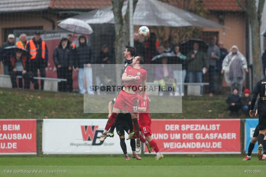 sport, action, TSV Schwaben Augsburg, TSV Aubstadt, TSV, Regionalliga Bayern, NGN Arena, Fussball, BFV, Aubstadt, AUB, 16. Spieltag, 01.11.2025 - Bild-ID: 2520592