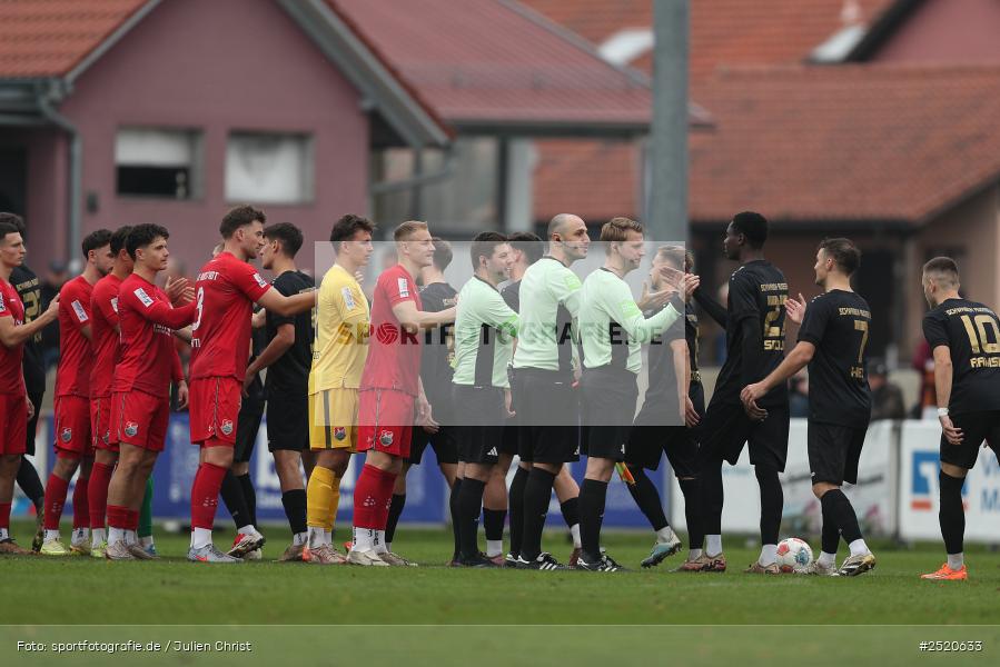 sport, action, TSV Schwaben Augsburg, TSV Aubstadt, TSV, Regionalliga Bayern, NGN Arena, Fussball, BFV, Aubstadt, AUB, 16. Spieltag, 01.11.2025 - Bild-ID: 2520633
