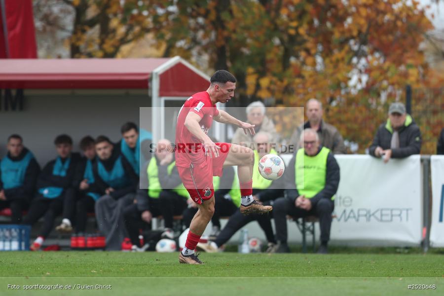 sport, action, TSV Schwaben Augsburg, TSV Aubstadt, TSV, Regionalliga Bayern, NGN Arena, Fussball, BFV, Aubstadt, AUB, 16. Spieltag, 01.11.2025 - Bild-ID: 2520648