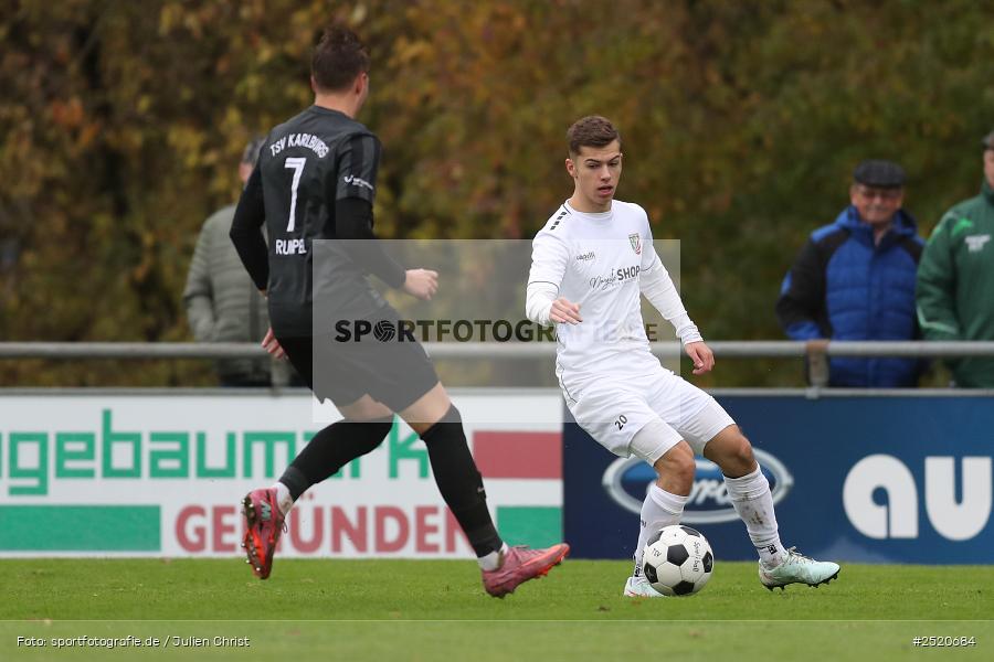 Fundamentum Sportpark, Karlburg, 02.11.2025, sport, action, Fussball, BFV, 18. Spieltag, Landesliga Nordwest, ABT, KAR, TSV Abtswind, TSV Karlburg - Bild-ID: 2520684