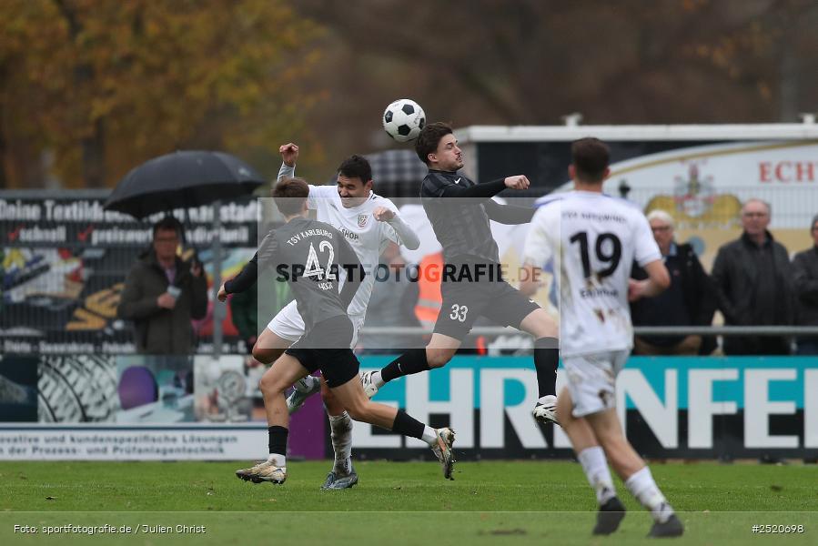 Fundamentum Sportpark, Karlburg, 02.11.2025, sport, action, Fussball, BFV, 18. Spieltag, Landesliga Nordwest, ABT, KAR, TSV Abtswind, TSV Karlburg - Bild-ID: 2520698