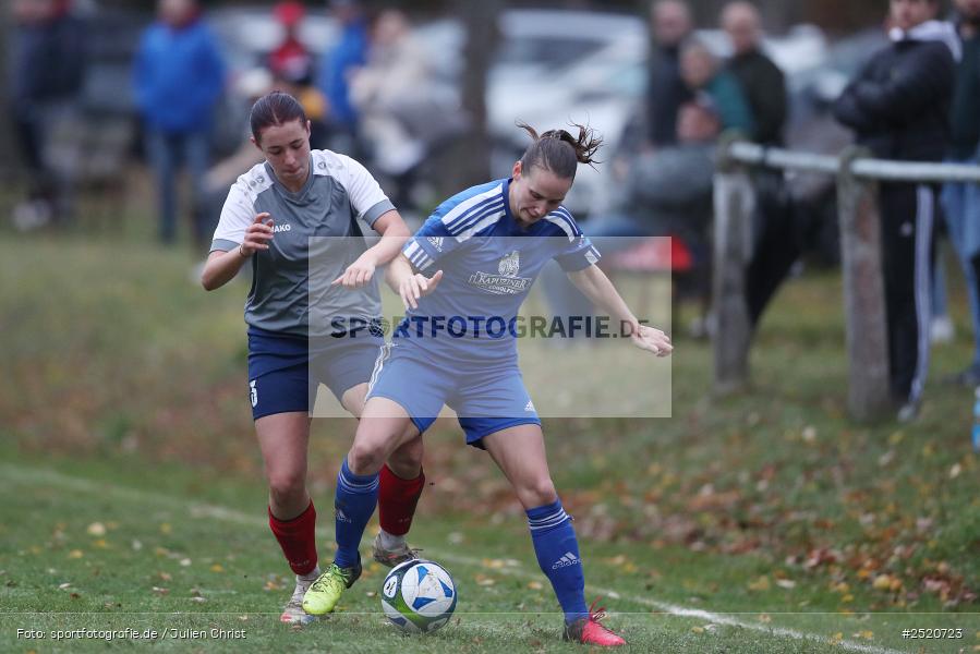 Sportgelände, Adelsberg, 02.11.2025, sport, action, Fussball, BFV, 8. Spieltag, Bezirksoberliga Frauen, DJK, FFC, DJK Stadelschwarzach, FFC Adelsberg-Karsbach - Bild-ID: 2520723