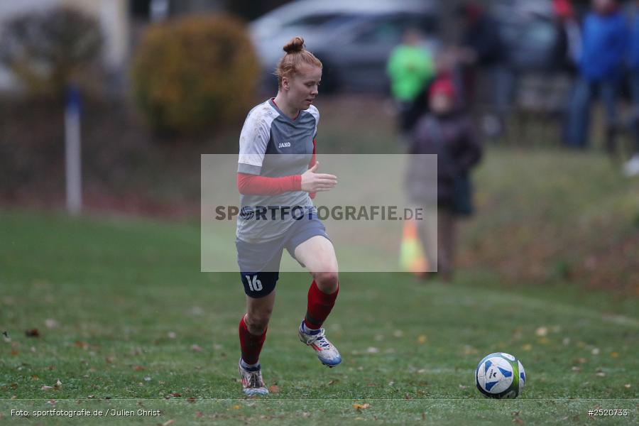 Sportgelände, Adelsberg, 02.11.2025, sport, action, Fussball, BFV, 8. Spieltag, Bezirksoberliga Frauen, DJK, FFC, DJK Stadelschwarzach, FFC Adelsberg-Karsbach - Bild-ID: 2520733