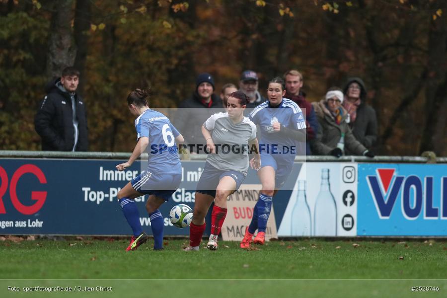 sport, action, Sportgelände, Fussball, FFC Adelsberg-Karsbach, FFC, DJK Stadelschwarzach, DJK, Bezirksoberliga Frauen, BFV, Adelsberg, 8. Spieltag, 02.11.2025 - Bild-ID: 2520746