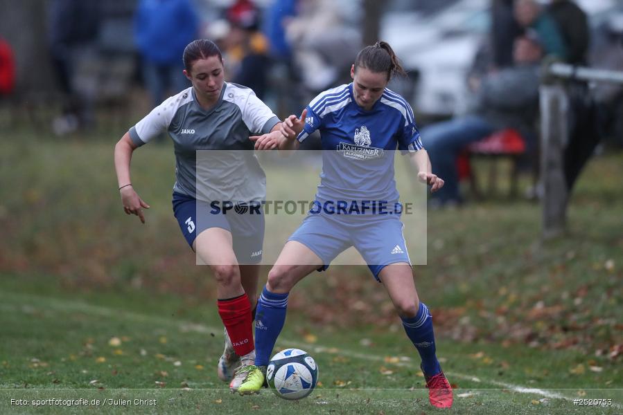 sport, action, Sportgelände, Fussball, FFC Adelsberg-Karsbach, FFC, DJK Stadelschwarzach, DJK, Bezirksoberliga Frauen, BFV, Adelsberg, 8. Spieltag, 02.11.2025 - Bild-ID: 2520753