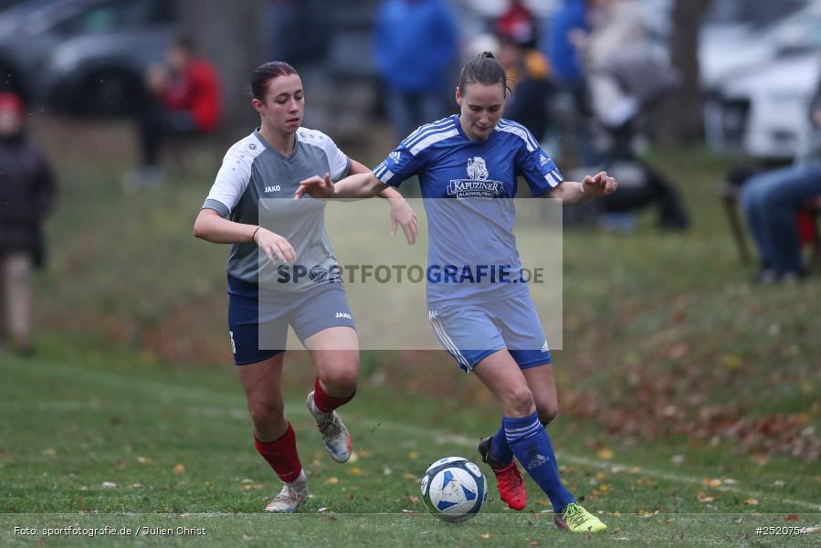 sport, action, Sportgelände, Fussball, FFC Adelsberg-Karsbach, FFC, DJK Stadelschwarzach, DJK, Bezirksoberliga Frauen, BFV, Adelsberg, 8. Spieltag, 02.11.2025 - Bild-ID: 2520754