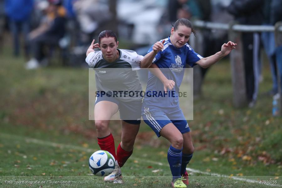 sport, action, Sportgelände, Fussball, FFC Adelsberg-Karsbach, FFC, DJK Stadelschwarzach, DJK, Bezirksoberliga Frauen, BFV, Adelsberg, 8. Spieltag, 02.11.2025 - Bild-ID: 2520755