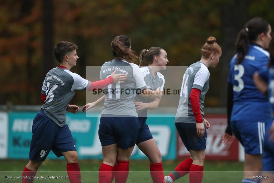 sport, action, Sportgelände, Fussball, FFC Adelsberg-Karsbach, FFC, DJK Stadelschwarzach, DJK, Bezirksoberliga Frauen, BFV, Adelsberg, 8. Spieltag, 02.11.2025 - Bild-ID: 2520767