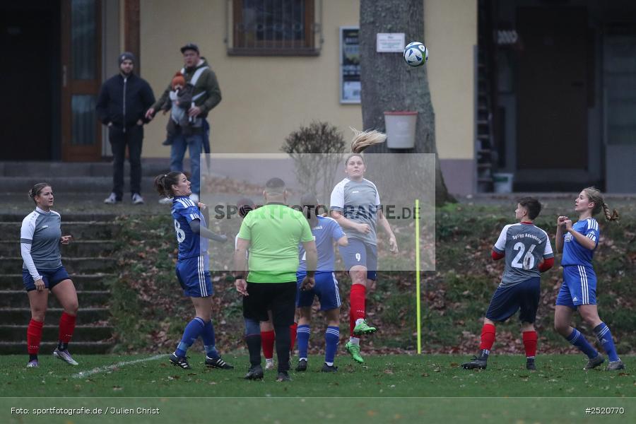 sport, action, Sportgelände, Fussball, FFC Adelsberg-Karsbach, FFC, DJK Stadelschwarzach, DJK, Bezirksoberliga Frauen, BFV, Adelsberg, 8. Spieltag, 02.11.2025 - Bild-ID: 2520770